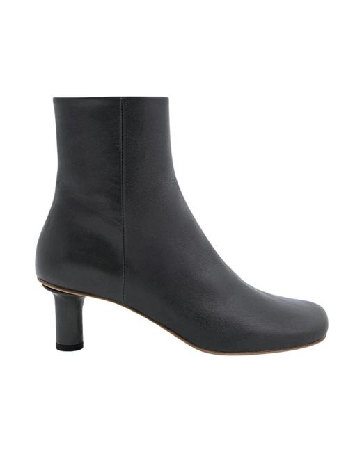 Alysi Black Leder Stiefelette