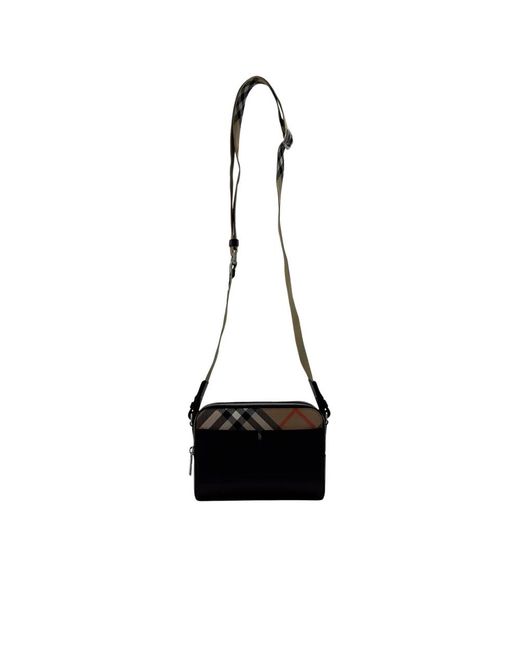 Burberry Black Cross Body Bags for men