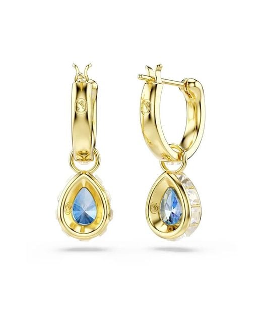 Earrings Swarovski de color Blue