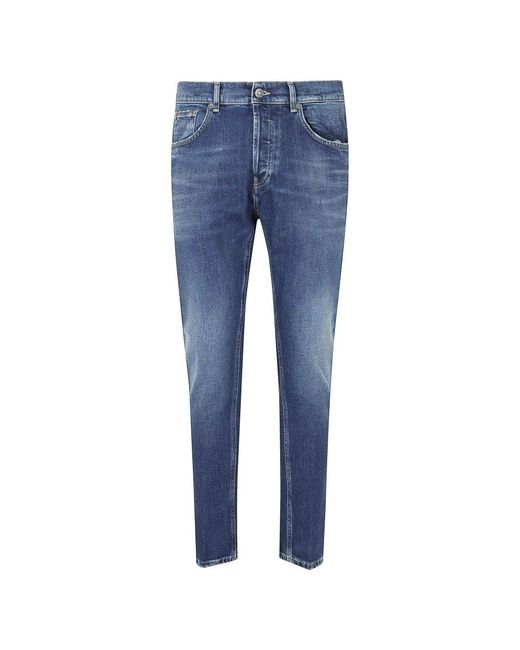 Dondup Blue Slim Fit Jeans for men