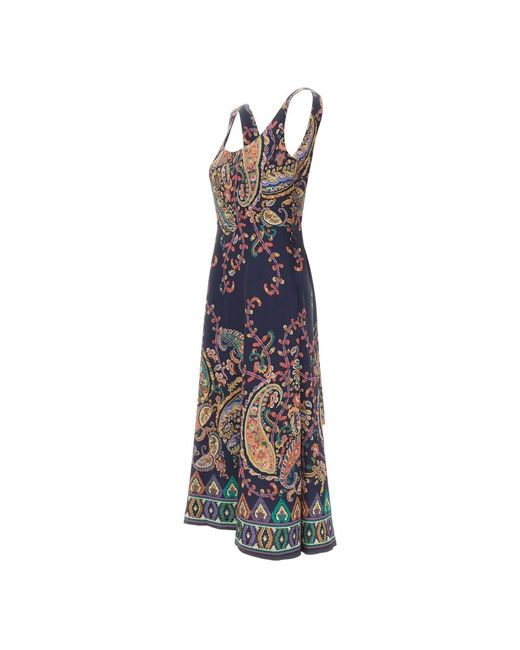 Etro Blue Midi Dresses