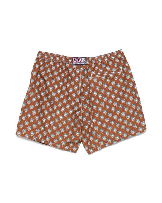 Mc2 Saint Barth Brauner Meer Kleidung Badeanzug in Brown für Herren