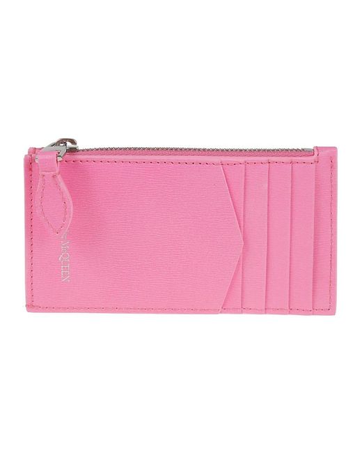 Alexander McQueen Pink Wallets & Cardholders