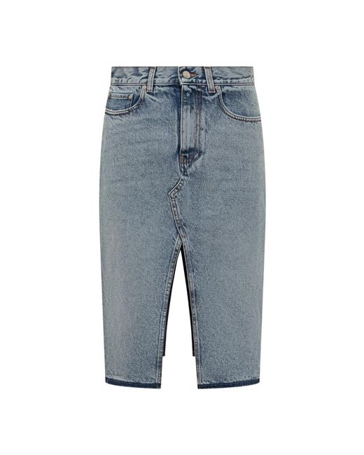 Stella McCartney Blue Denim Skirts