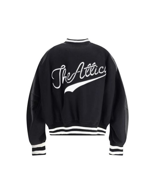 The Attico Black Bomber Jackets