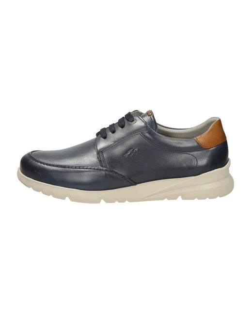 Fluchos Blue Laced Shoes for men