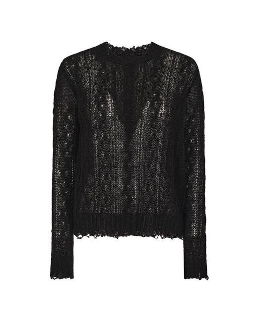 Alanui Black Wüsten Drift Pullover