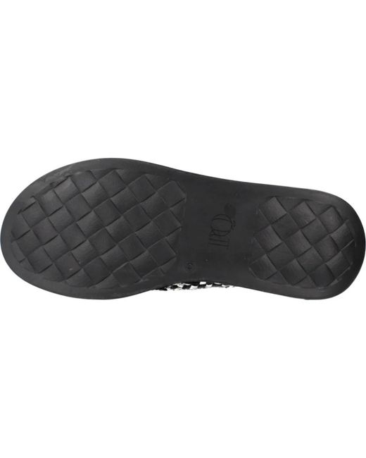 Shoes > sandals > flat sandals Pons Quintana en coloris Black