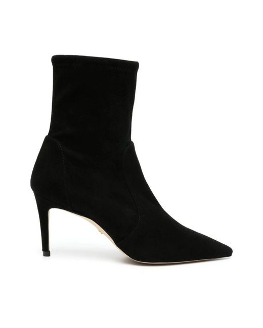 Stuart Weitzman Black Heeled Boots