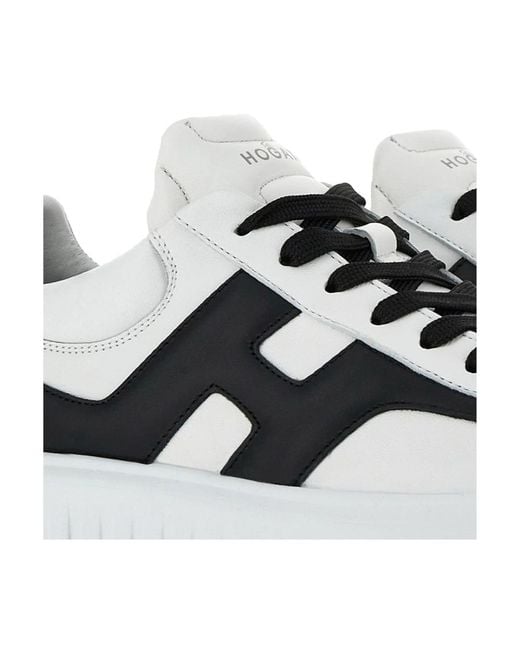 Hogan H Stripes Sneakers in het White voor heren