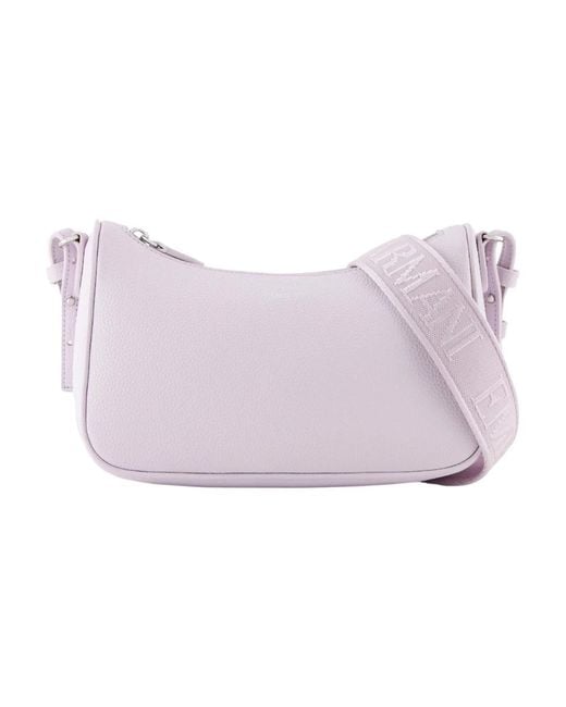 Emporio Armani Purple Cross Body Bags