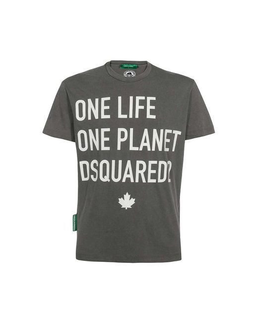 DSquared² T-Shirts in het Black voor heren