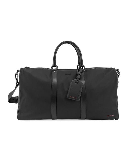 Kiton Black Weekend Bags for men