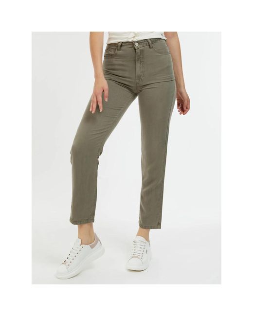 Guess Green Cropped Jeans