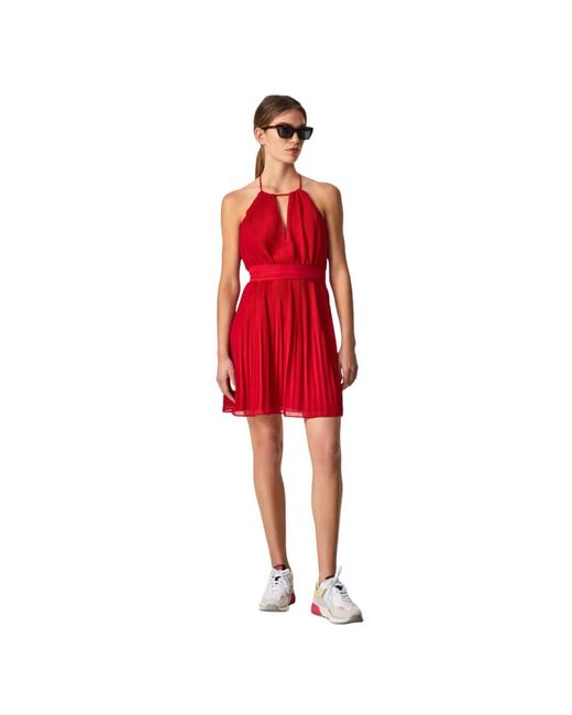 Pepe Jeans Red Summer Dresses