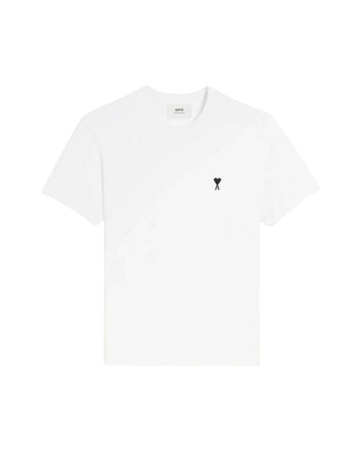 AMI T-Shirts in het White voor heren