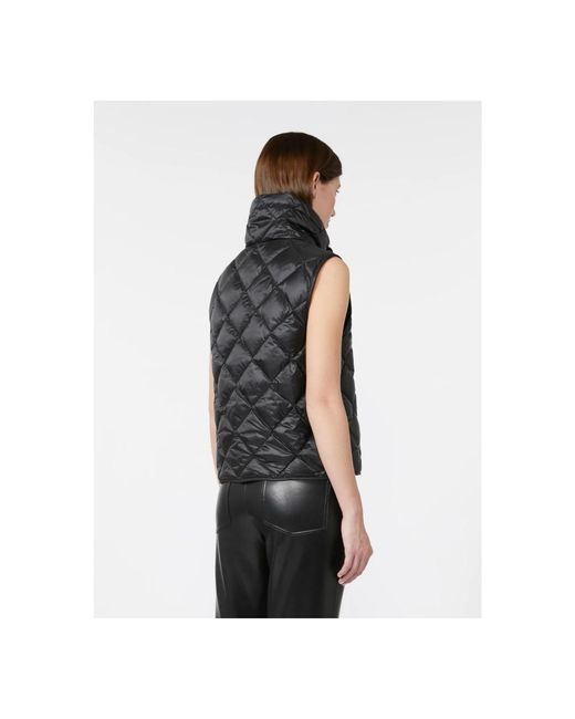 Vests Max Mara en coloris Black