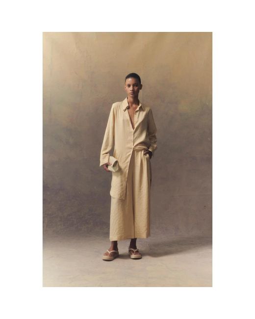 Cortana Natural Wide Trousers