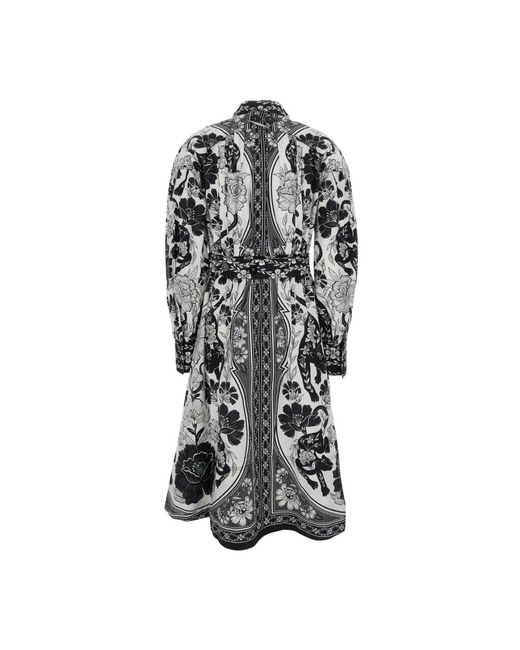 Shirt Dresses Farm Rio en coloris Black