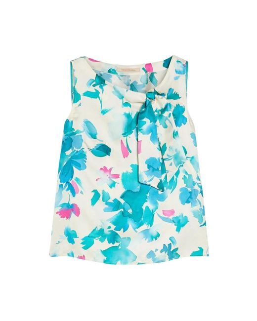 Pennyblack Blue Sleeveless Tops