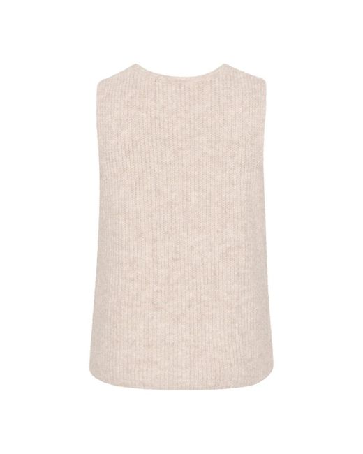 Saint Tropez Jassen ,Grijs ,Wol Xenyasz Vest Strik in het Natural