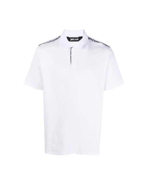 Just Cavalli Polo shirts in White für Herren