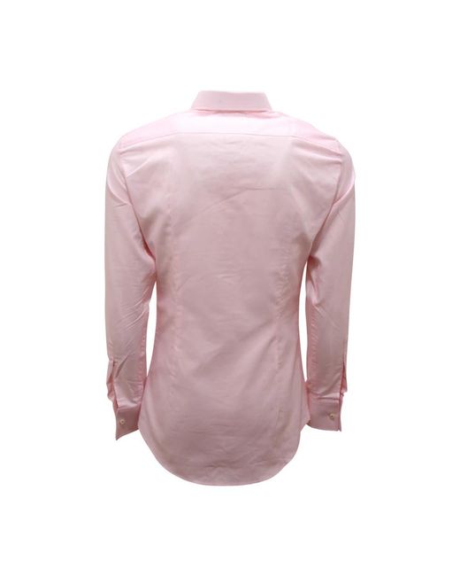 DSquared² Overhemden ,Roze ,Italiaans Gemaakt Dean Overhemd in het Pink voor heren