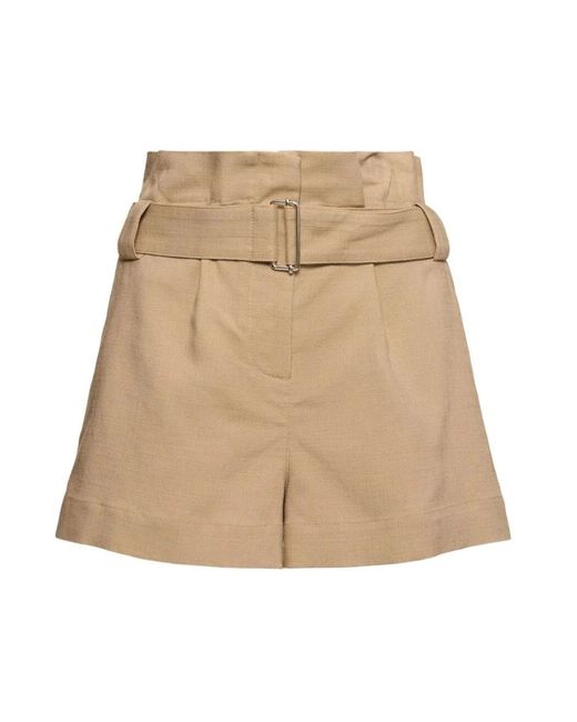 Short Shorts MSGM de color Natural
