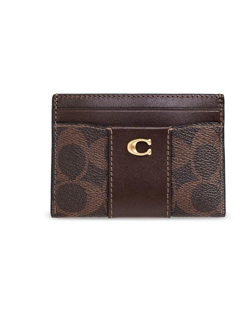 Wallets & Cardholders COACH en coloris Brown