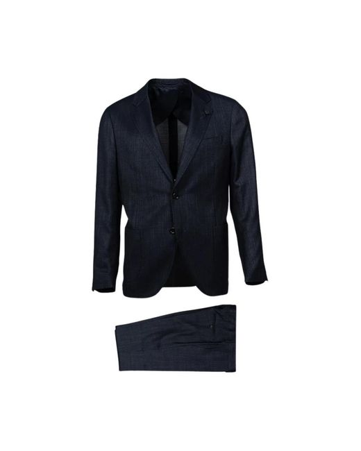 Single Breasted Suits Lardini de hombre de color Blue
