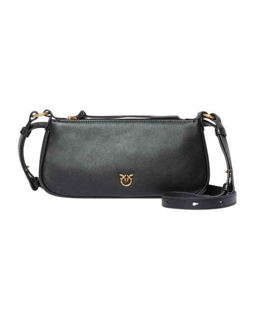 Pinko Gray Cross Body Bags