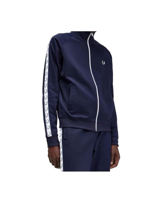 Fred Perry Blue Zip-Throughs for men