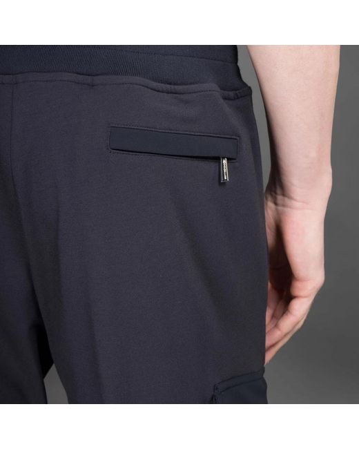Moorer Weiche joggerhose mit technischem stoff in Gray für Herren