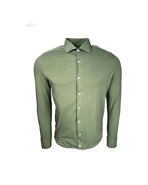 Sonrisa Green Casual Shirts for men