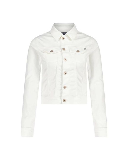 AG Jeans White Denim Jackets