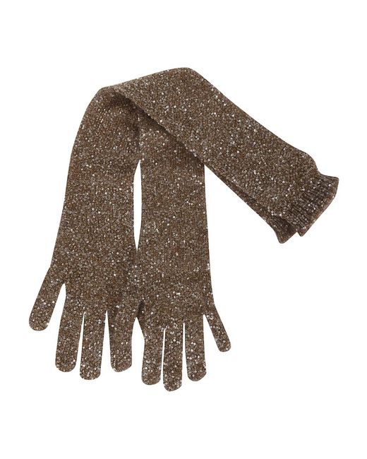 Brunello Cucinelli Gloves in het Brown