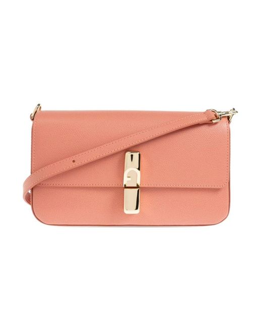 Furla Pink Cross Body Bags