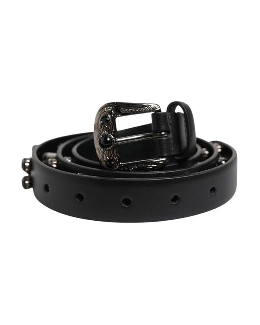 Dolce & Gabbana Black Belts for men