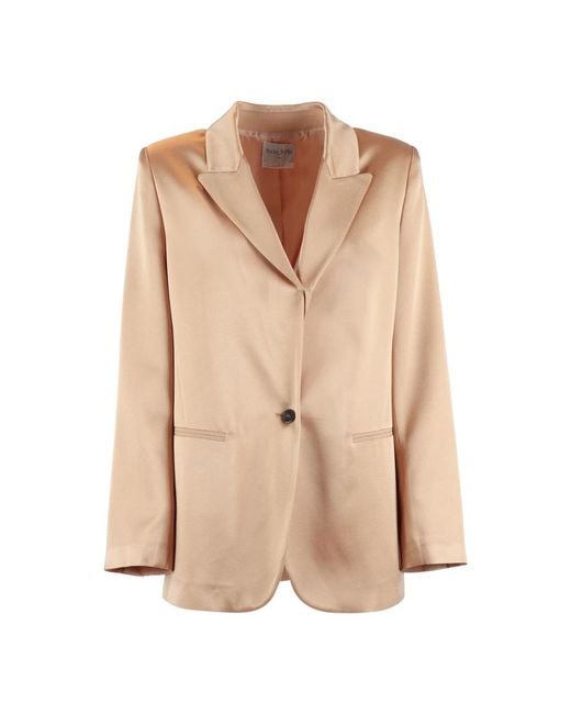 Forte_forte Natural Blazers