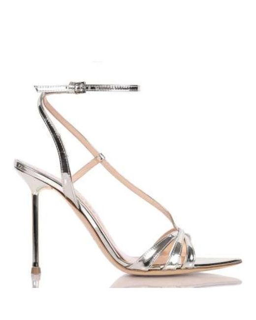 Ninalilou Metallic High Heel Sandals