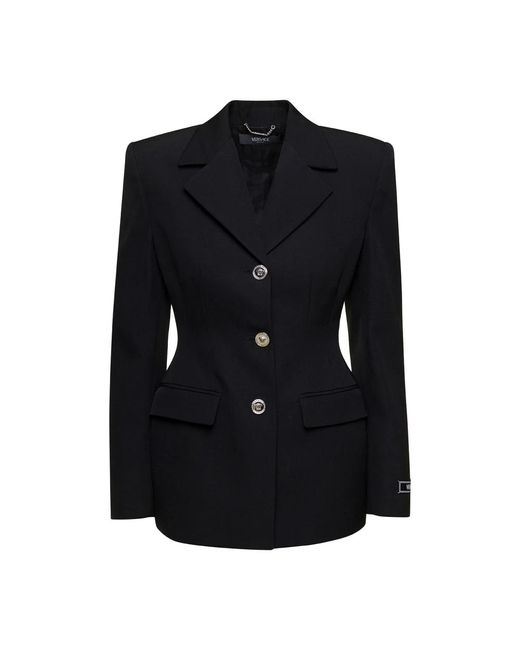 Blazers Versace en coloris Black