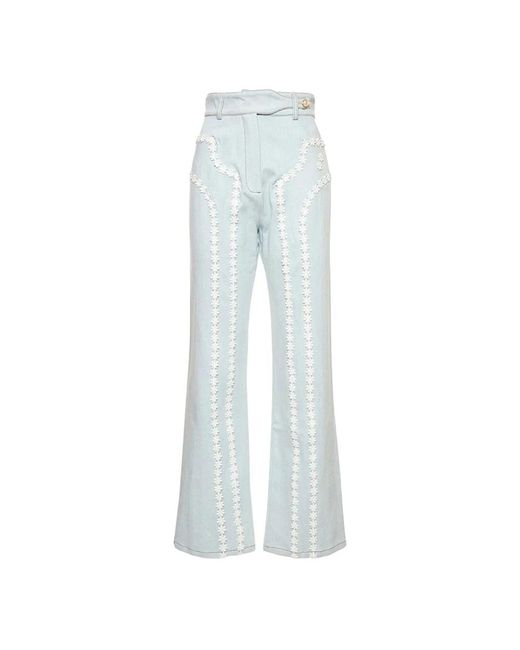 Casablanca Blue Flared Jeans