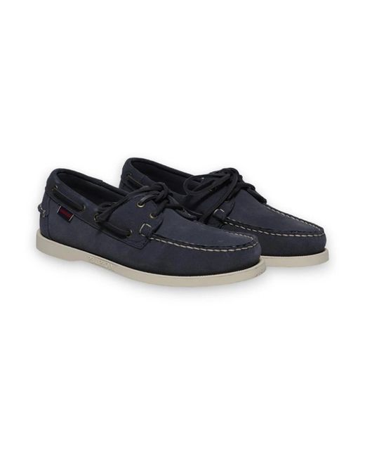 Sailor Shoes di Sebago in Blue da Uomo