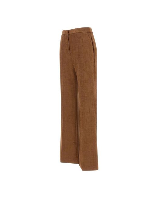 Kaos Brown Wide Trousers