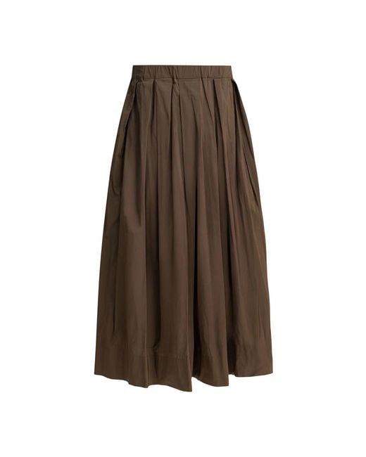 Max Mara Brown Midi Skirts