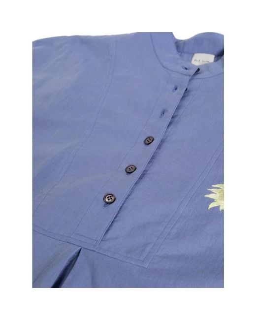 Paul Smith Blue Shirt Dresses