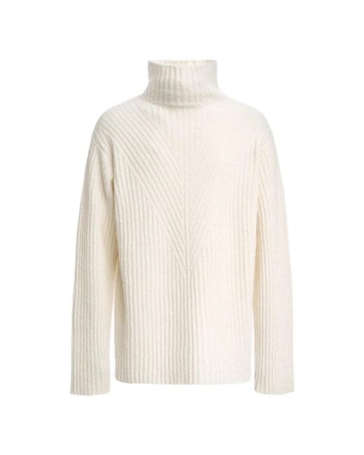Malo White Cashmere Knitwear for men