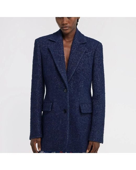 Roberto Cavalli Blue Blazers