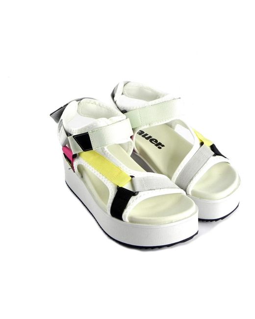 Blauer Multicolor Wedges
