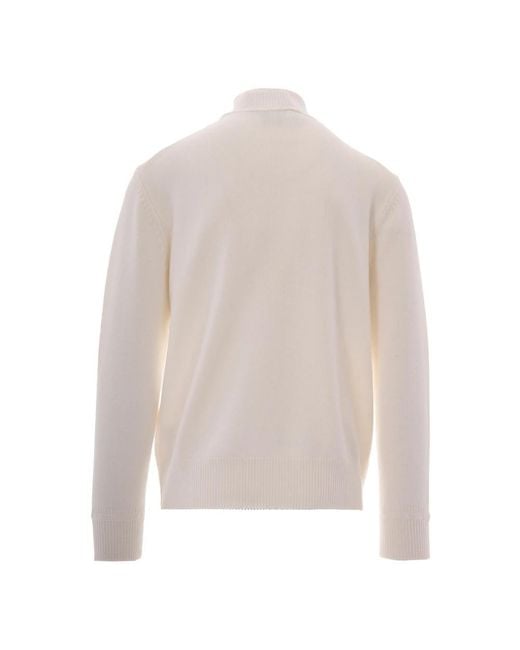 Paolo Pecora White Turtlenecks for men